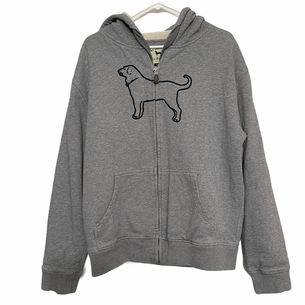 The Black Dog heavyweight full zip hoodie
